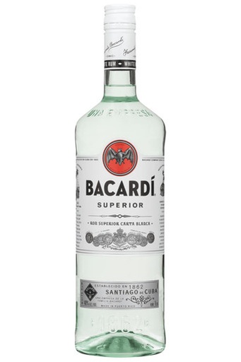 [1452-US] BACARDI, Rhum White, Superior, 1 lt