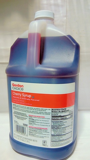 [7044-US] SYRUP, Cherry, Gordon Choice, 4-128 oz