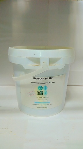 [7302-US] PASTE, Banana, Semi-Finished, 6.6 lb