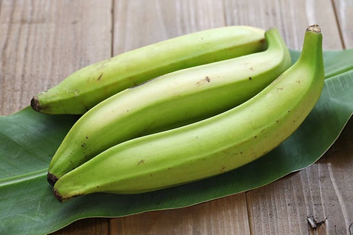 [5235-DR] BANANE  PLANTAIN, Green, Fresh, lb