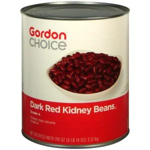 [5344-US] BEAN, Dark, Red, Kidney, Gordon Choice, 6-110 oz 
