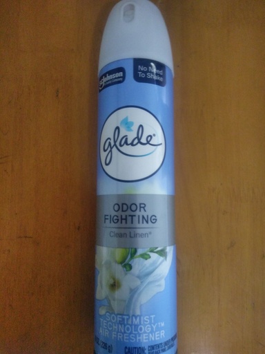 [9894-LC] AIR FRESHENER, Glade, Clean Limen, SC Johnson, 6-8 oz  