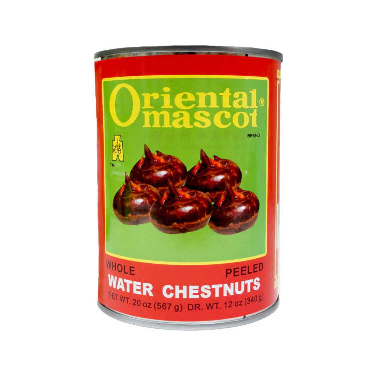 [5379-US] CHESTNUTS, Water, Whole, Peeled, Oriental Mascot, 20 oz