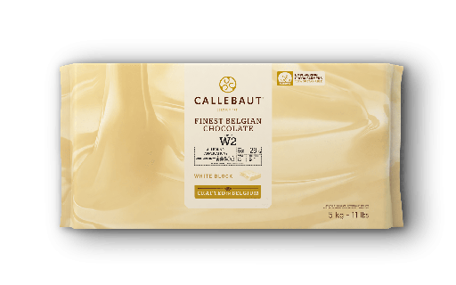 [3207-US] CHOCOLATE, White, Block W2, Finest, Belgian, Callebaut, 11 lb