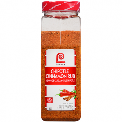 [8508-US] CINNAMON, Powder, Rub, Spice, Chipotle, Lawry's, 27 oz  