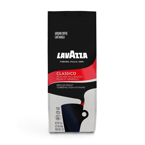 [2013-US] COFFEE, Ground, Medium Roast, Classico, Lavazza, 6-12 oz  