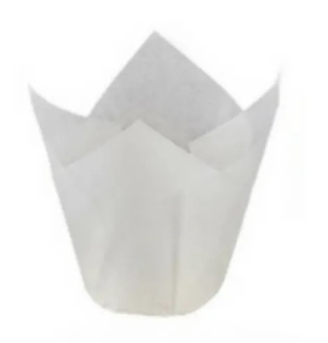 [9263-US] CUP, Baking, Paper, White, Tulip, 2000 ct/-cs