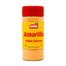 [8465-US] FOOD COLOR, Powder, Yellow, Badia, 9.05 oz