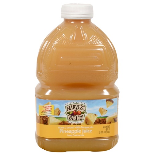 [2123-US] JUICE, Pineapple, Harvest Valley, 12-46 oz