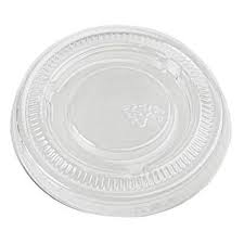 [9270-LC] LID, 1 oz, Plastic, Souffle, Food, #001L, Maxi Plastusa, 20-125 ct  